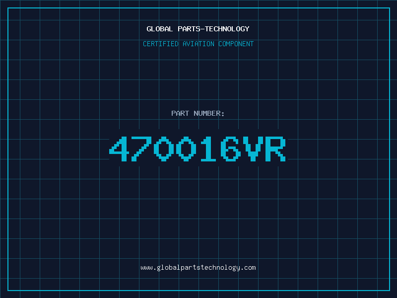 Aviation Part 470016VR