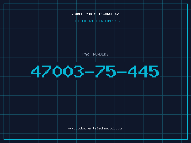 Aviation Part 47003-75-445