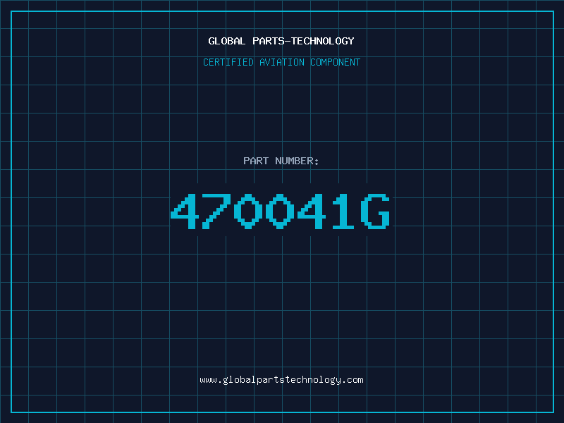 Aviation Part 470041G