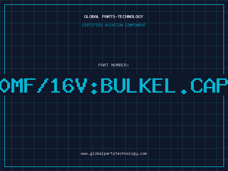 Aviation Part 4700MF/16V:BULKEL.CAP.16