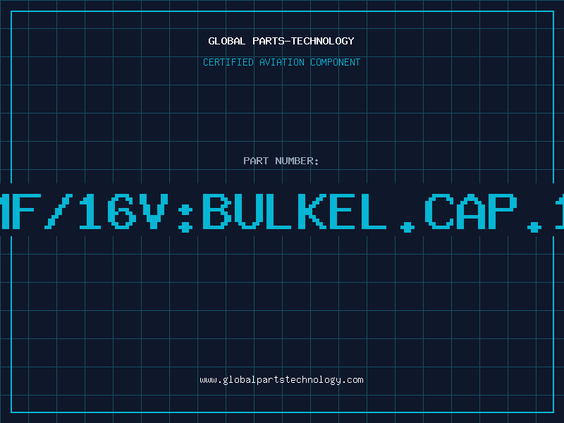 Aviation Part 4700MF/16V:BULKEL.CAP.16X31