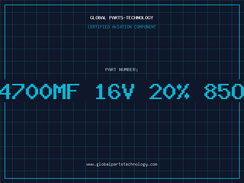 Aviation Part 4700MF 16V 20% 85o