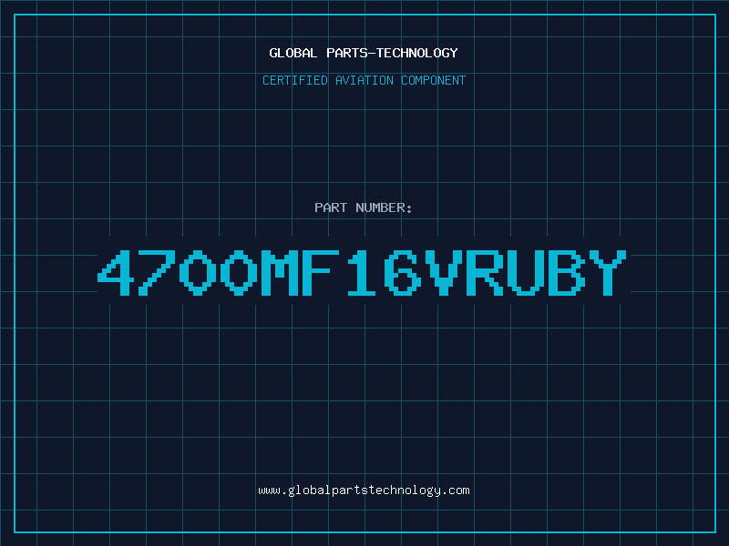 Aviation Part 4700MF16VRUBY