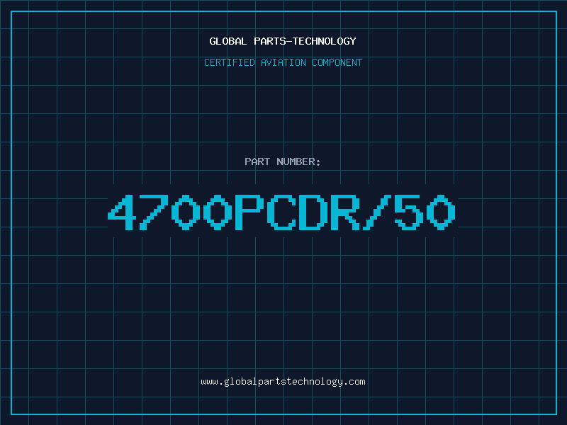 Aviation Part 4700PCDR/50