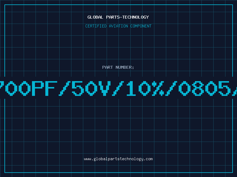 Aviation Part 4700PF/50V/10%/0805/T