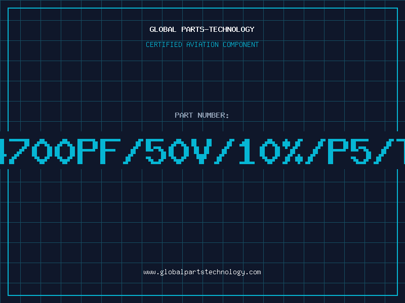 Aviation Part 4700PF/50V/10%/P5/T