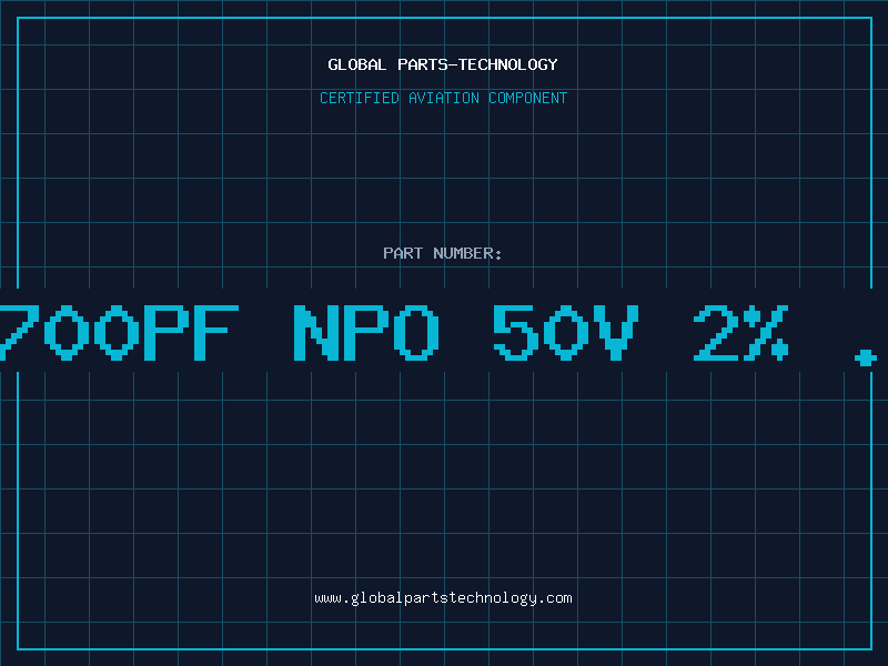 Aviation Part 4700PF NPO 50V 2% .1
