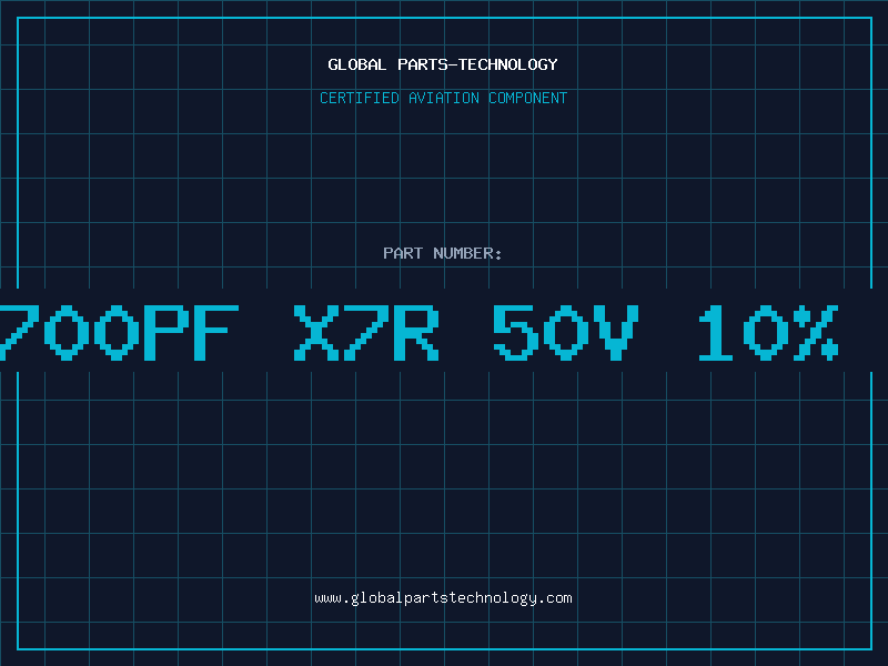 Aviation Part 4700PF X7R 50V 10% 1