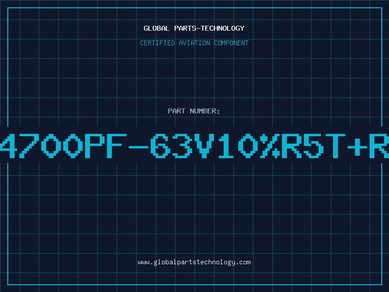 Aviation Part 4700PF-63V10%R5T+R