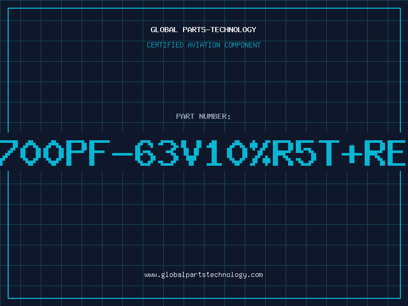 Aviation Part 4700PF-63V10%R5T+REN