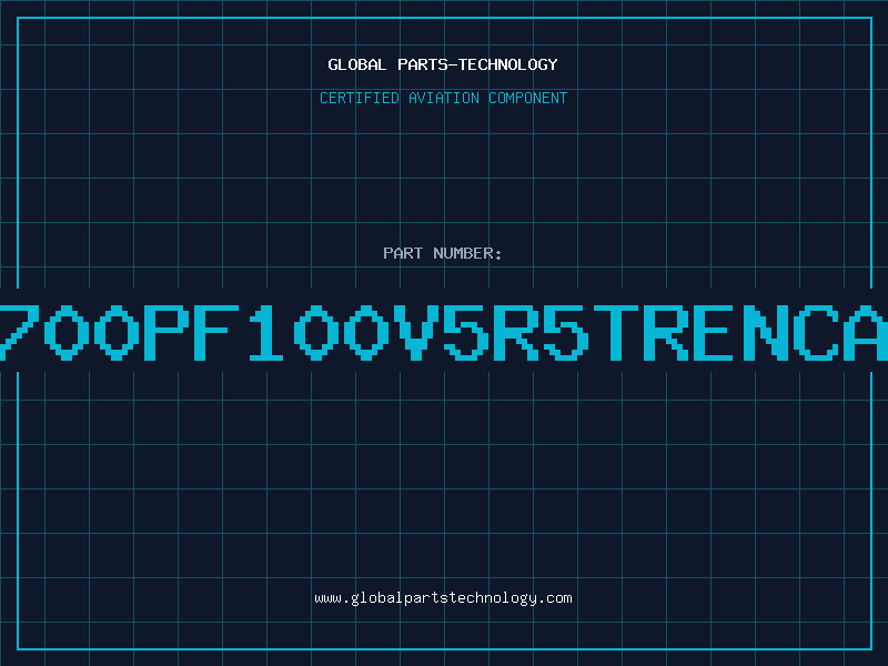 Aviation Part 4700PF100V5R5TRENCAP