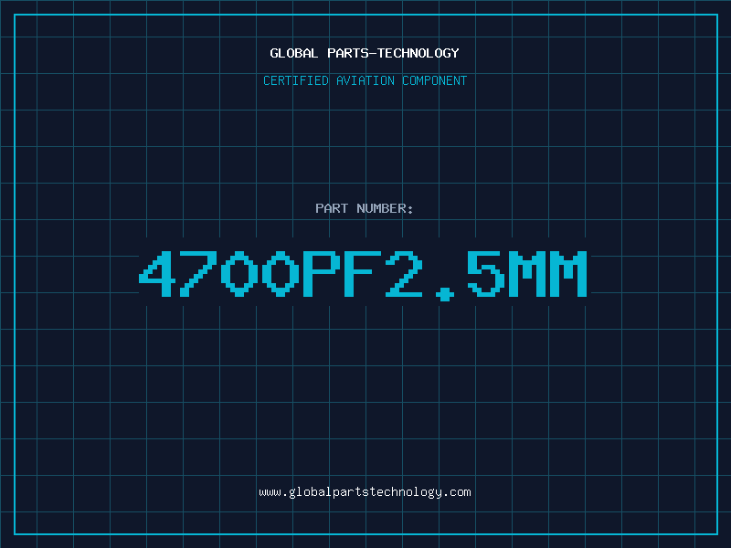 Aviation Part 4700PF2.5MM