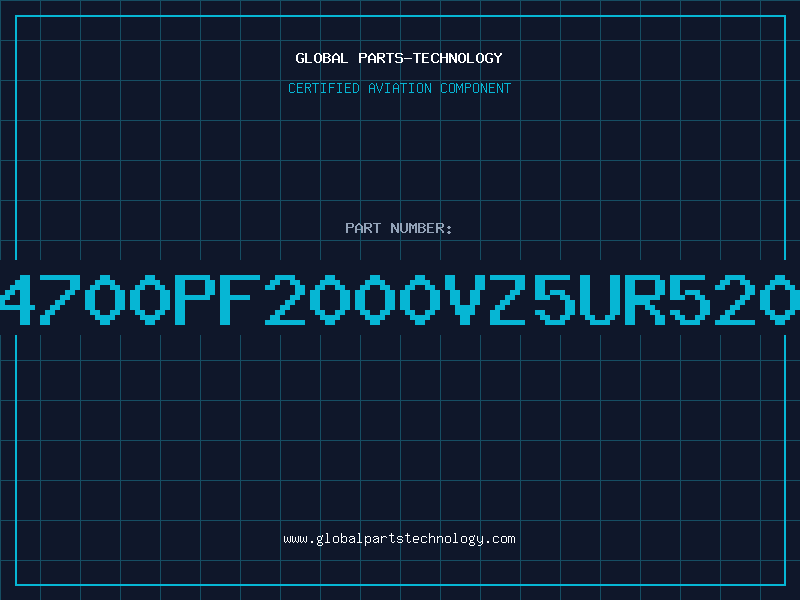 Aviation Part 4700PF2000VZ5UR520