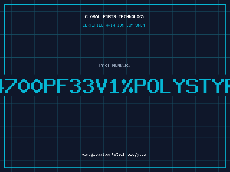 Aviation Part 4700PF33V1%POLYSTYR