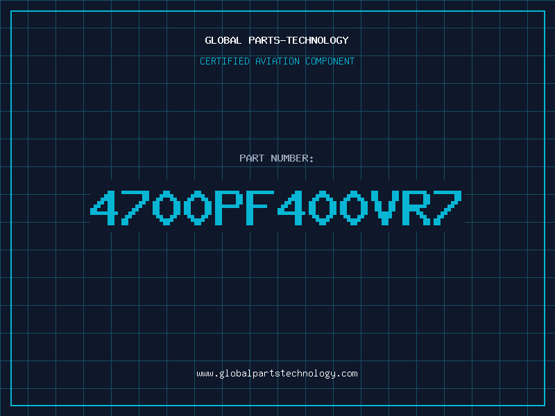 Aviation Part 4700PF400VR7