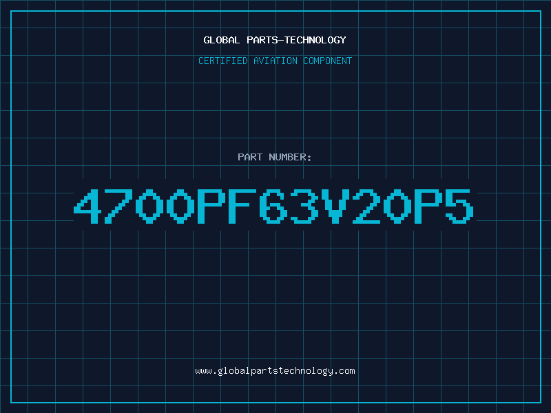 Aviation Part 4700PF63V20P5