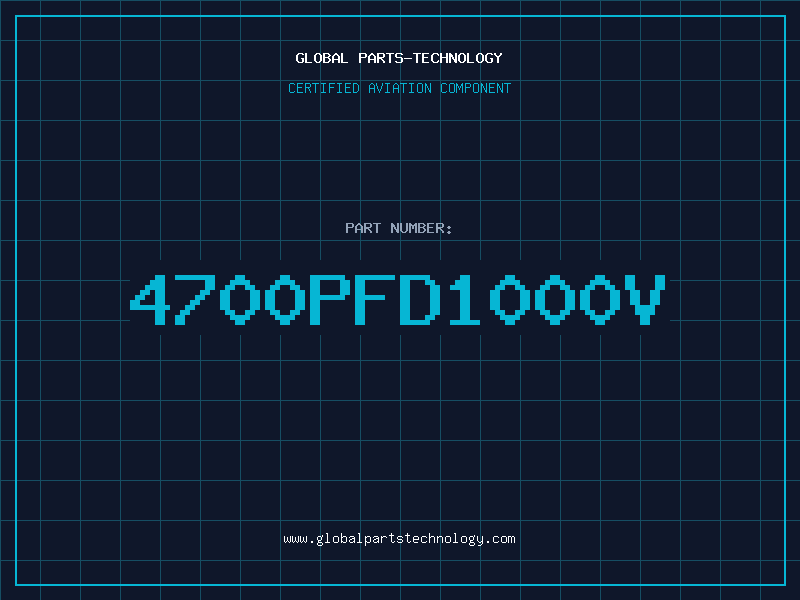Aviation Part 4700PFD1000V