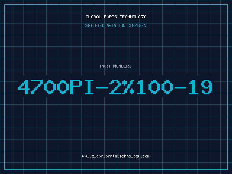 Aviation Part 4700PI-2%100-19
