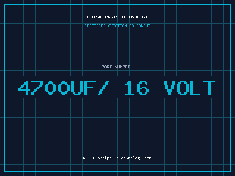 Aviation Part 4700UF/ 16 VOLT