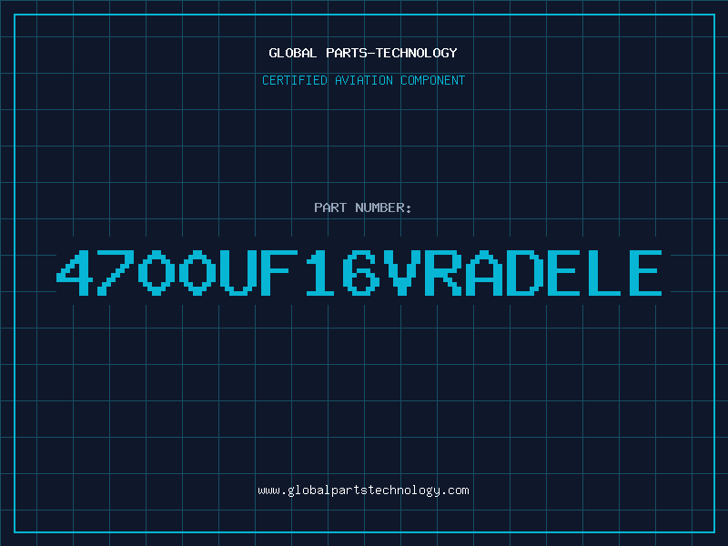 Aviation Part 4700UF16VRADELE