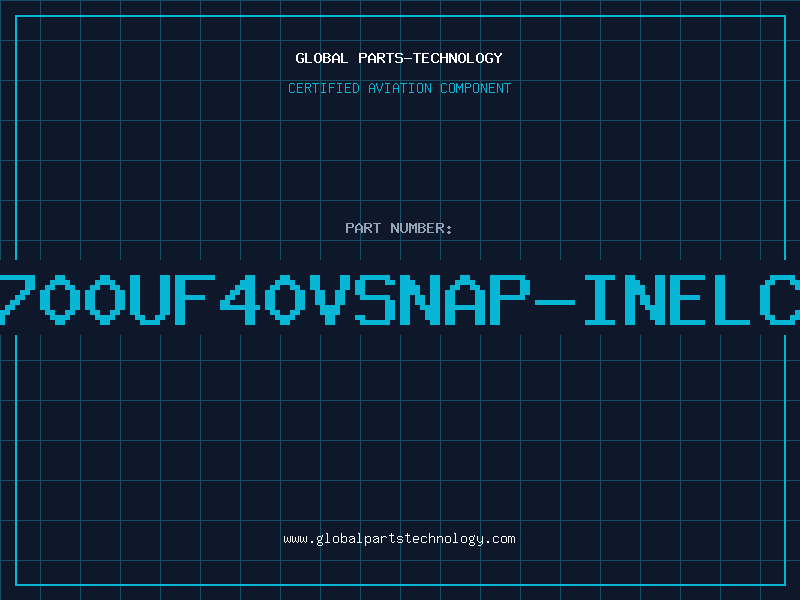 Aviation Part 4700UF40VSNAP-INELCO