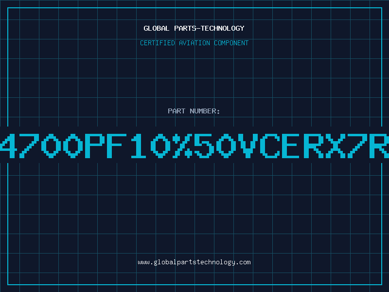 Aviation Part 4700pF10%50VCerX7R