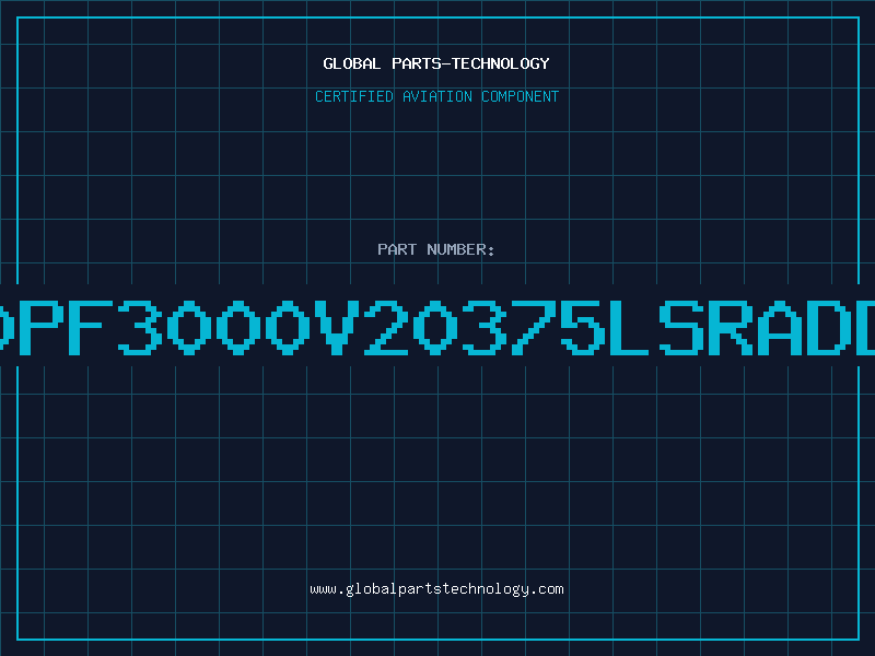 Aviation Part 4700pf3000V20375LSRADDISK