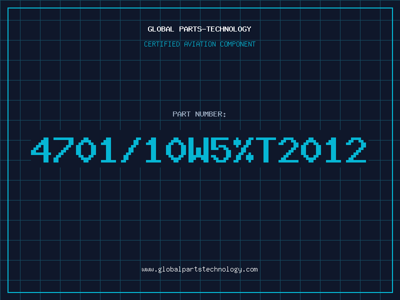 Aviation Part 4701/10W5%T2012