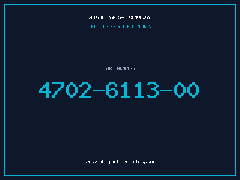 Aviation Part 4702-6113-00