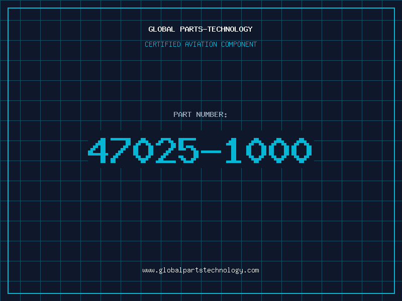 Aviation Part 47025-1000