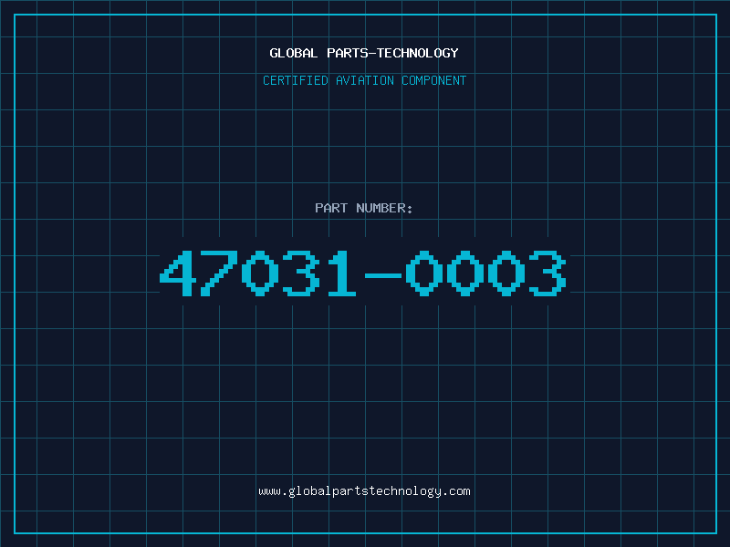 Aviation Part 47031-0003