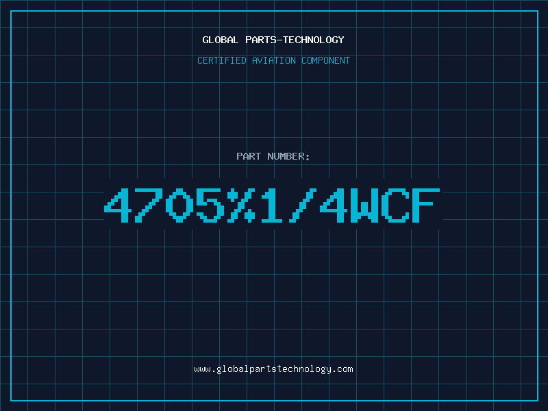Aviation Part 4705%1/4WCF