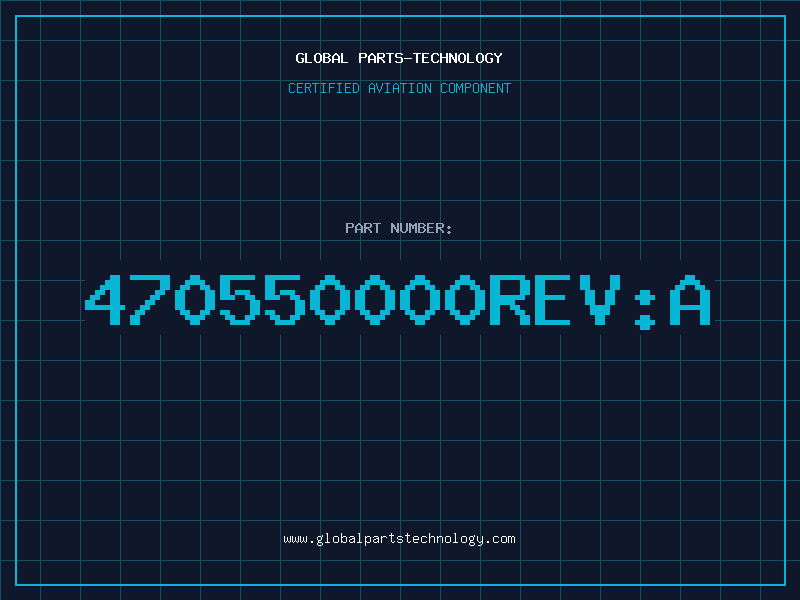 Aviation Part 470550000REV:A