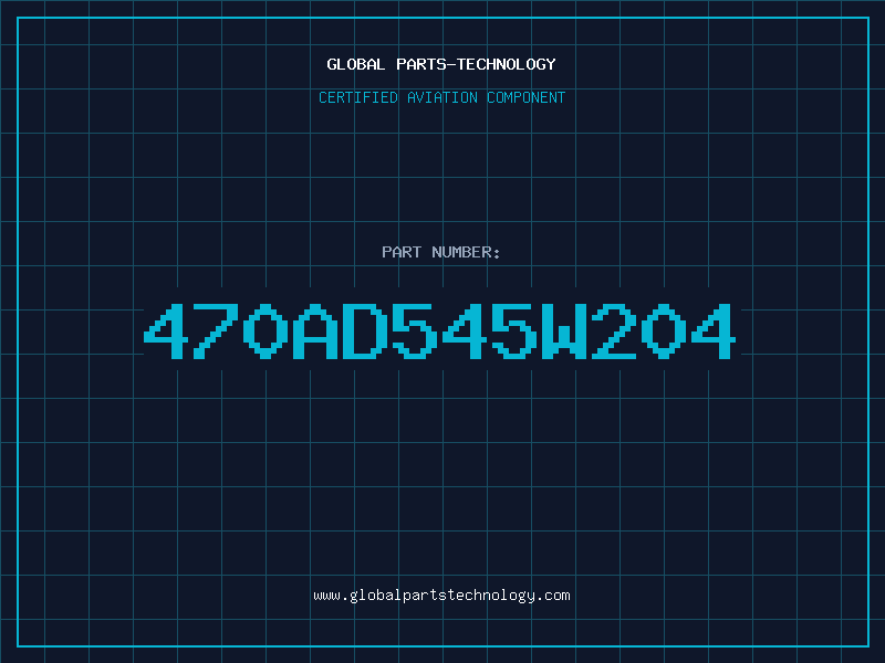 Aviation Part 470AD545W204