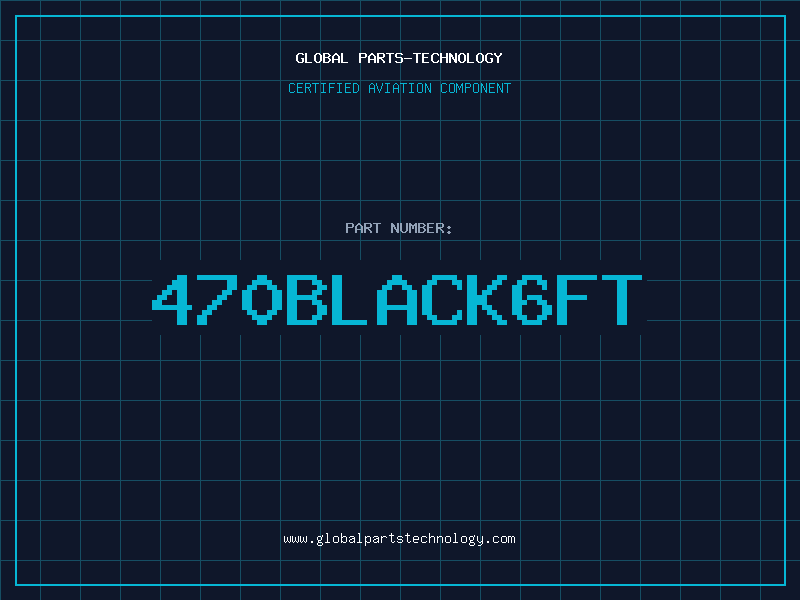 Aviation Part 470BLACK6FT