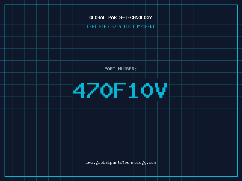 Aviation Part 470F10V