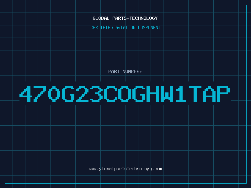 Aviation Part 470G23COGHW1TAP