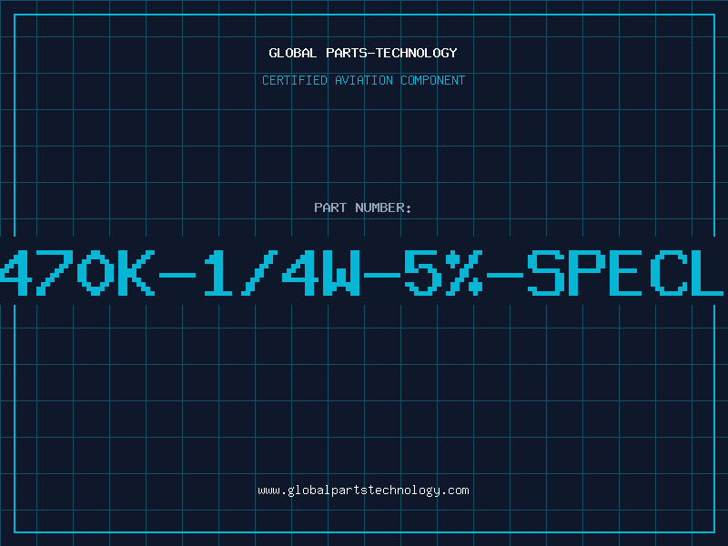 Aviation Part 470K-1/4W-5%-SPECL