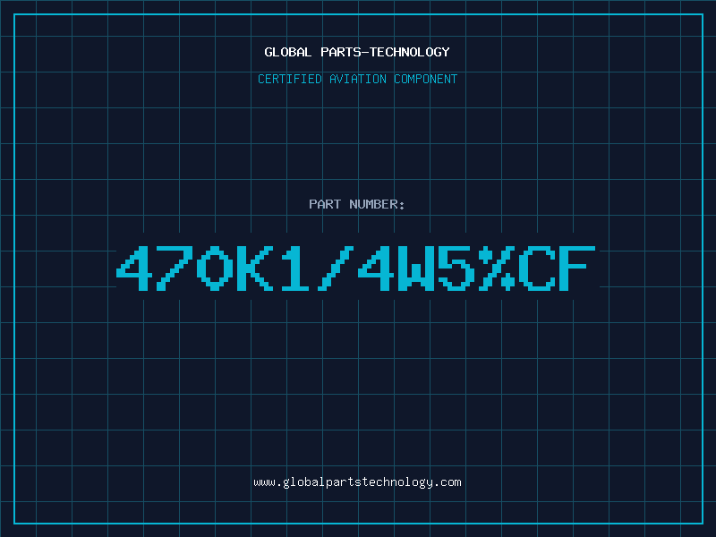 Aviation Part 470K1/4W5%CF