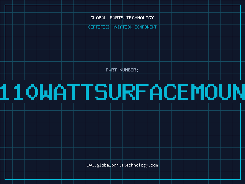 Aviation Part 470K110WattSurfaceMountRes