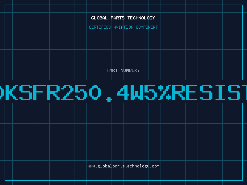 Aviation Part 470KSFR250.4W5%RESISTOR