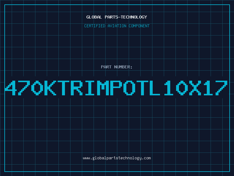 Aviation Part 470KTRIMPOTL10X17