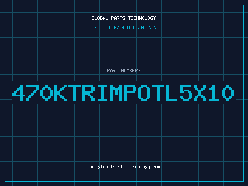 Aviation Part 470KTRIMPOTL5X10
