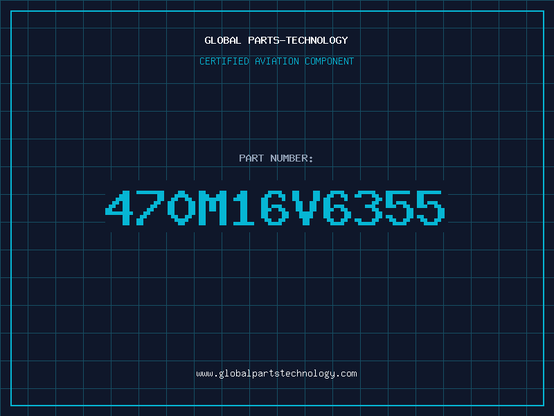 Aviation Part 470M16V6355