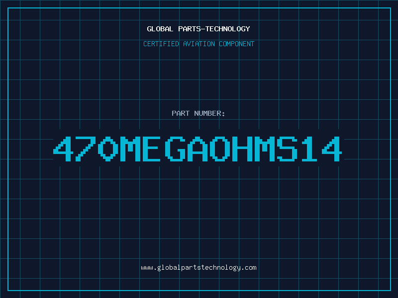 Aviation Part 470MEGAOHMS14