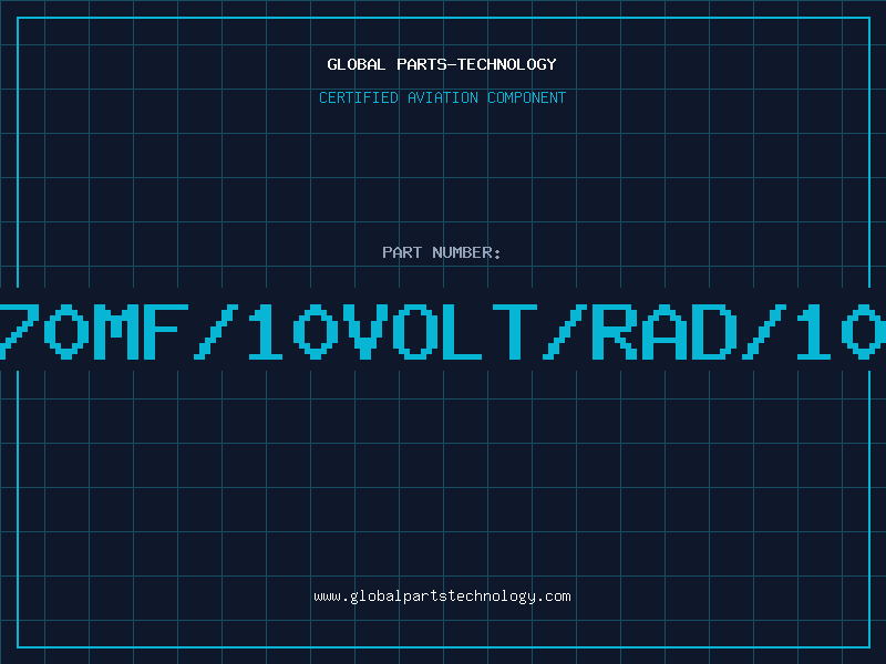Aviation Part 470MF/10VOLT/RAD/105