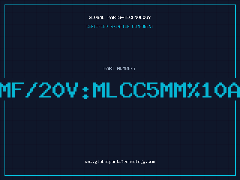 Aviation Part 470MF/20V:MLCC5MM%10AMMO