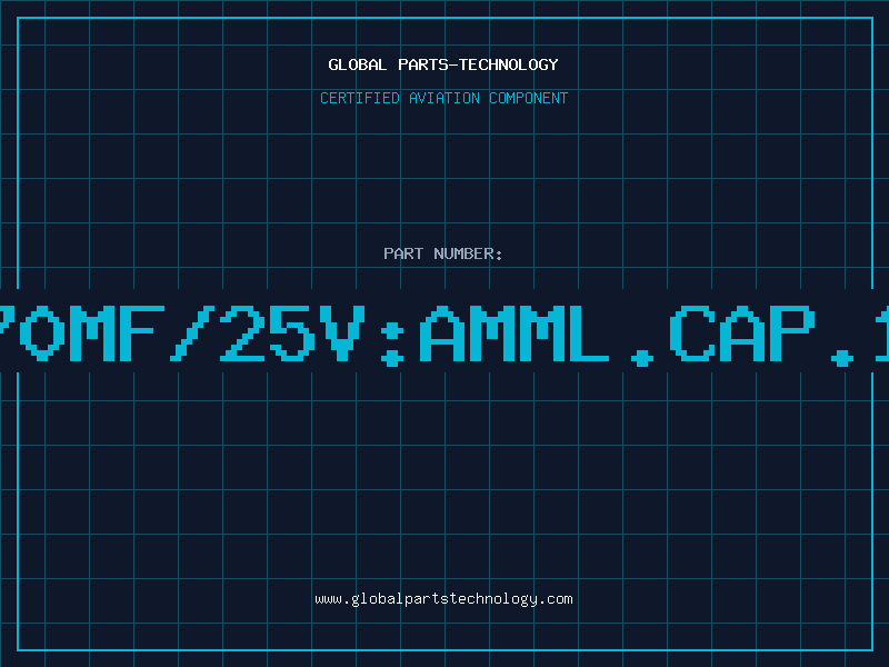 Aviation Part 470MF/25V:AMML.CAP.10