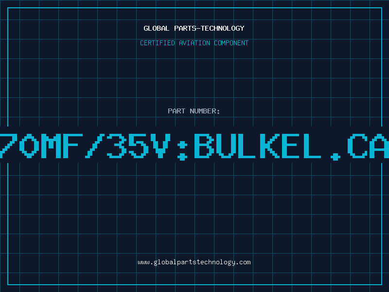 Aviation Part 470MF/35V:BULKEL.CAP