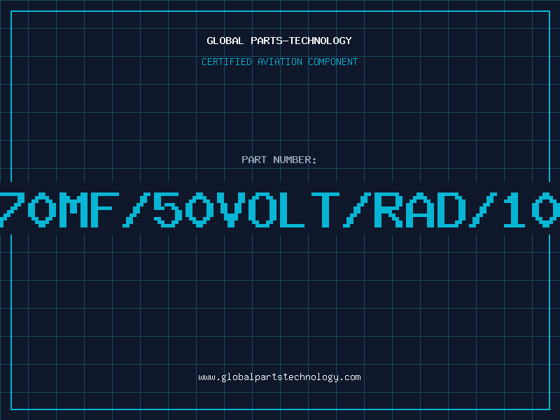 Aviation Part 470MF/50VOLT/RAD/105